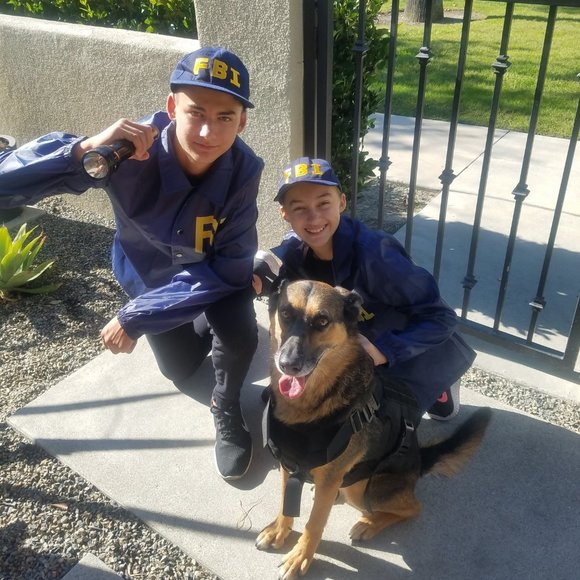 FBI Costume - Includes Jacket and Hat - Picture 2 of 4